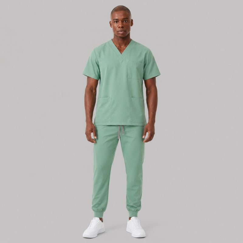 Men's Plain Surgical Scrub Set Joao + GIFT