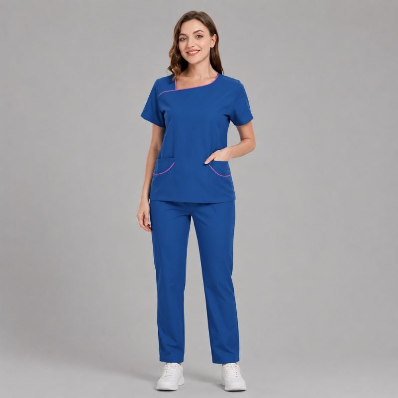 Women's Plain Surgical Scrub Set Alice