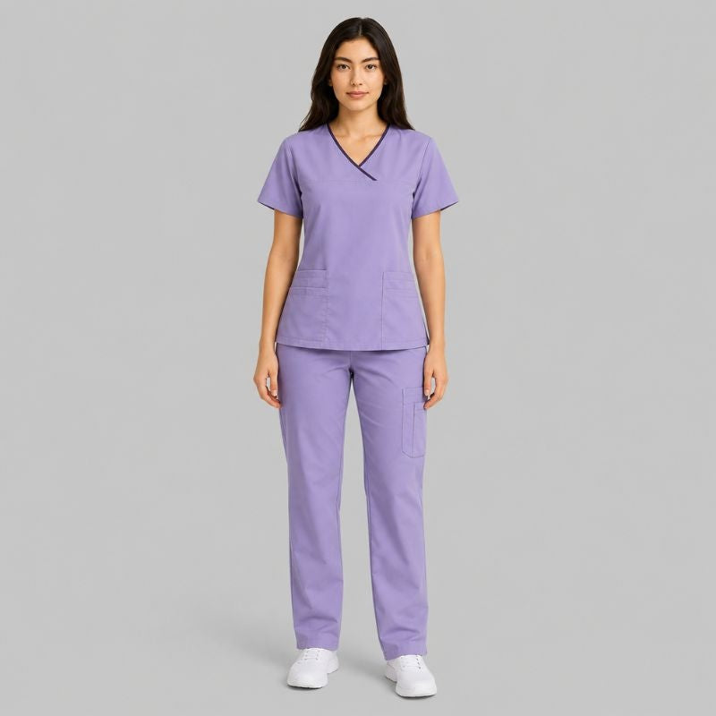 Women's Plain Surgical Scrub Set Angela + GIFT