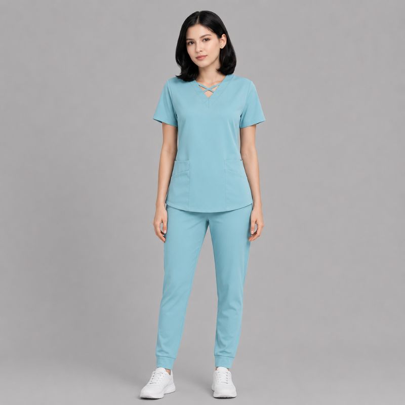Women's Plain Surgical Scrub Set Nayra