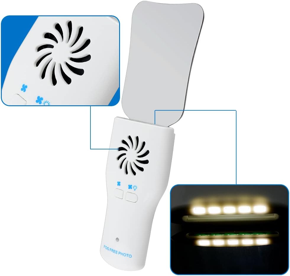 Anti-Fog Intraoral Dental Photography Mirror
