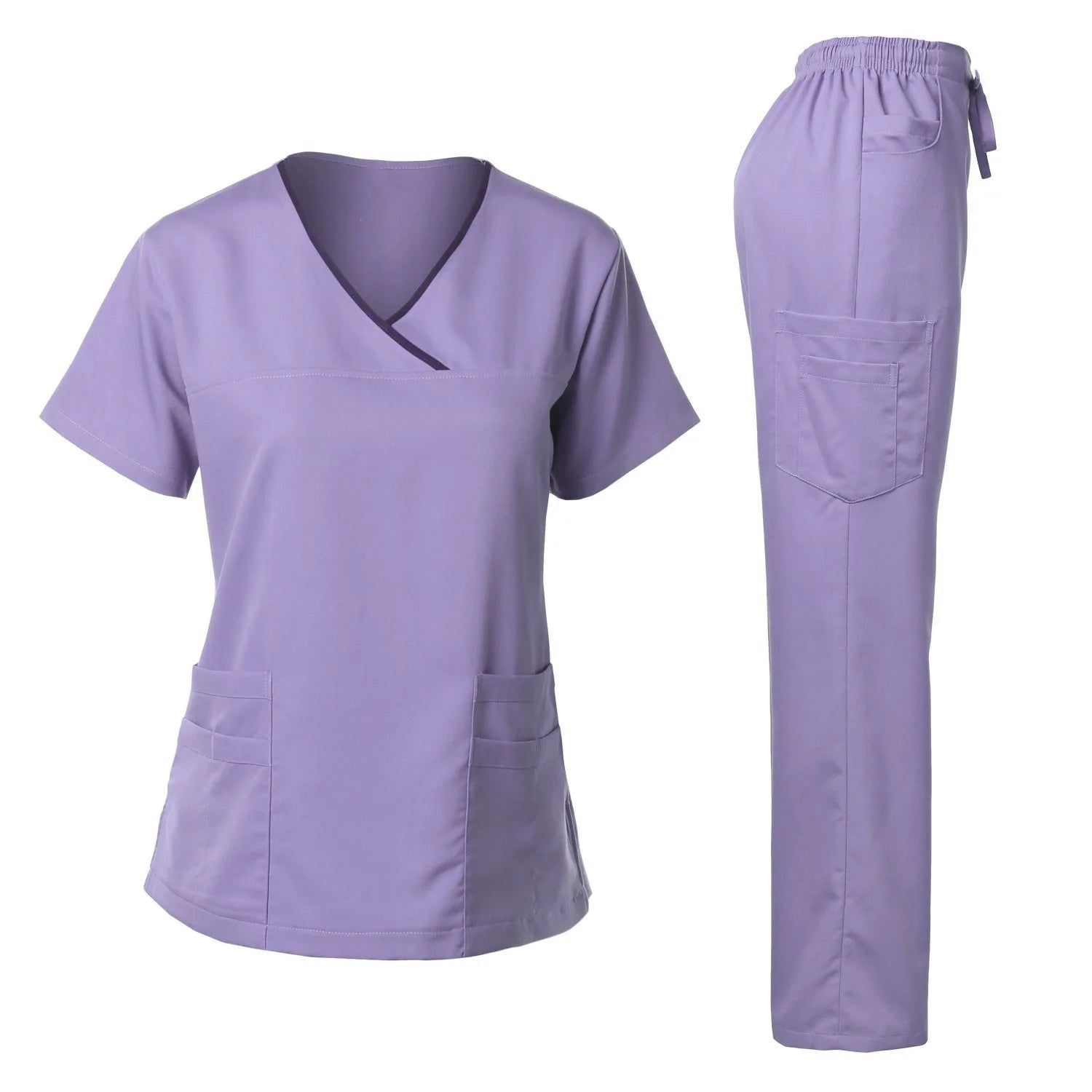 Women's Plain Surgical Scrub Set Angela + GIFT