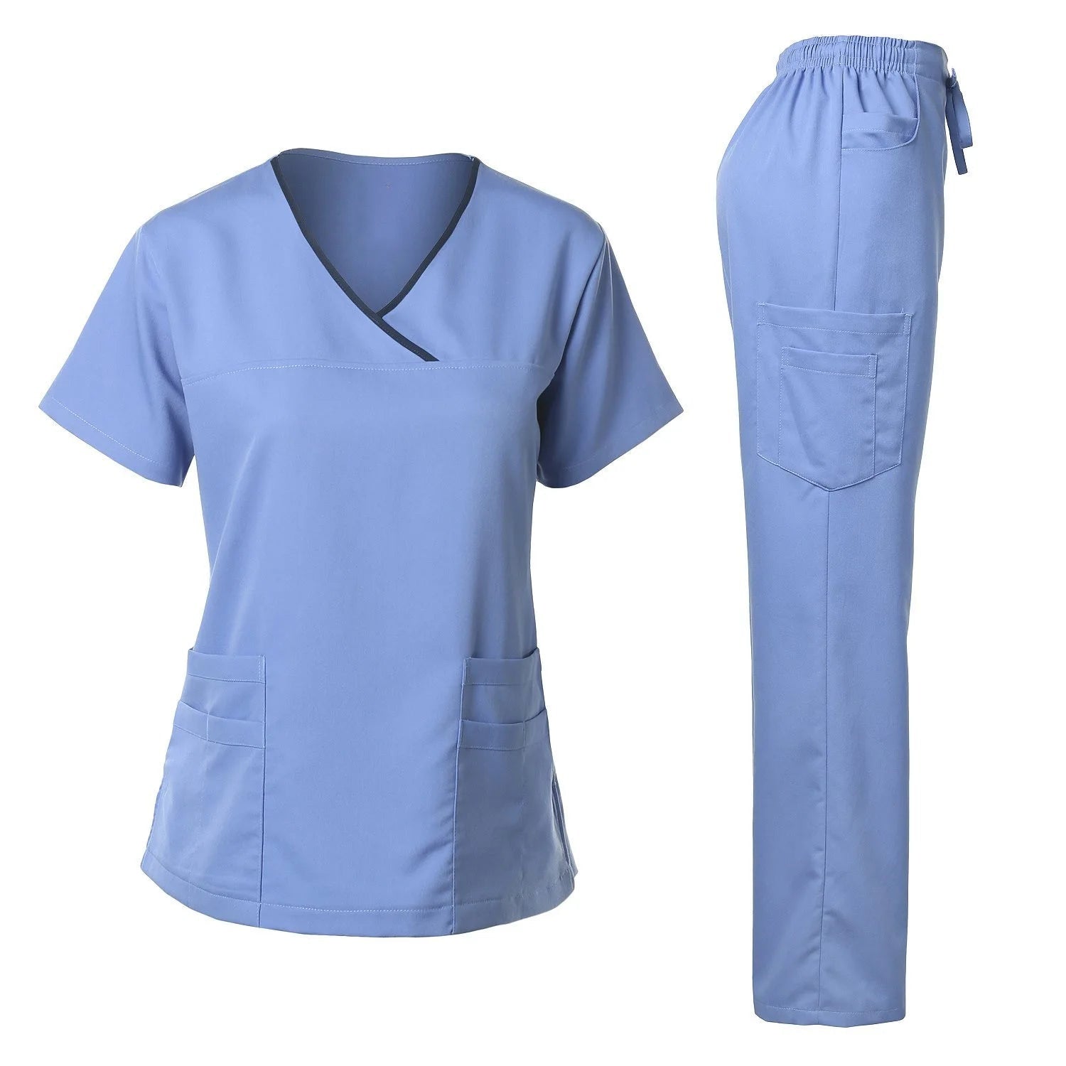 Women's Plain Surgical Scrub Set Angela + GIFT