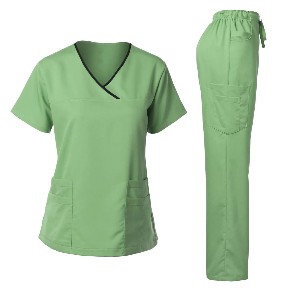 Women's Plain Surgical Scrub Set Angela + GIFT
