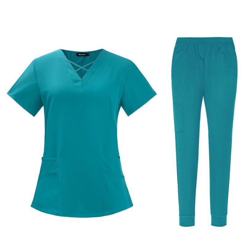 Women's Plain Surgical Scrub Set Nayra