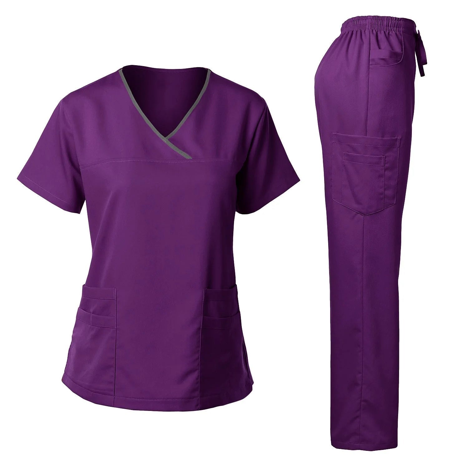 Women's Plain Surgical Scrub Set Angela + GIFT