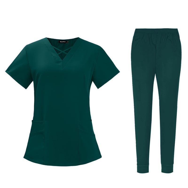 Women's Plain Surgical Scrub Set Nayra