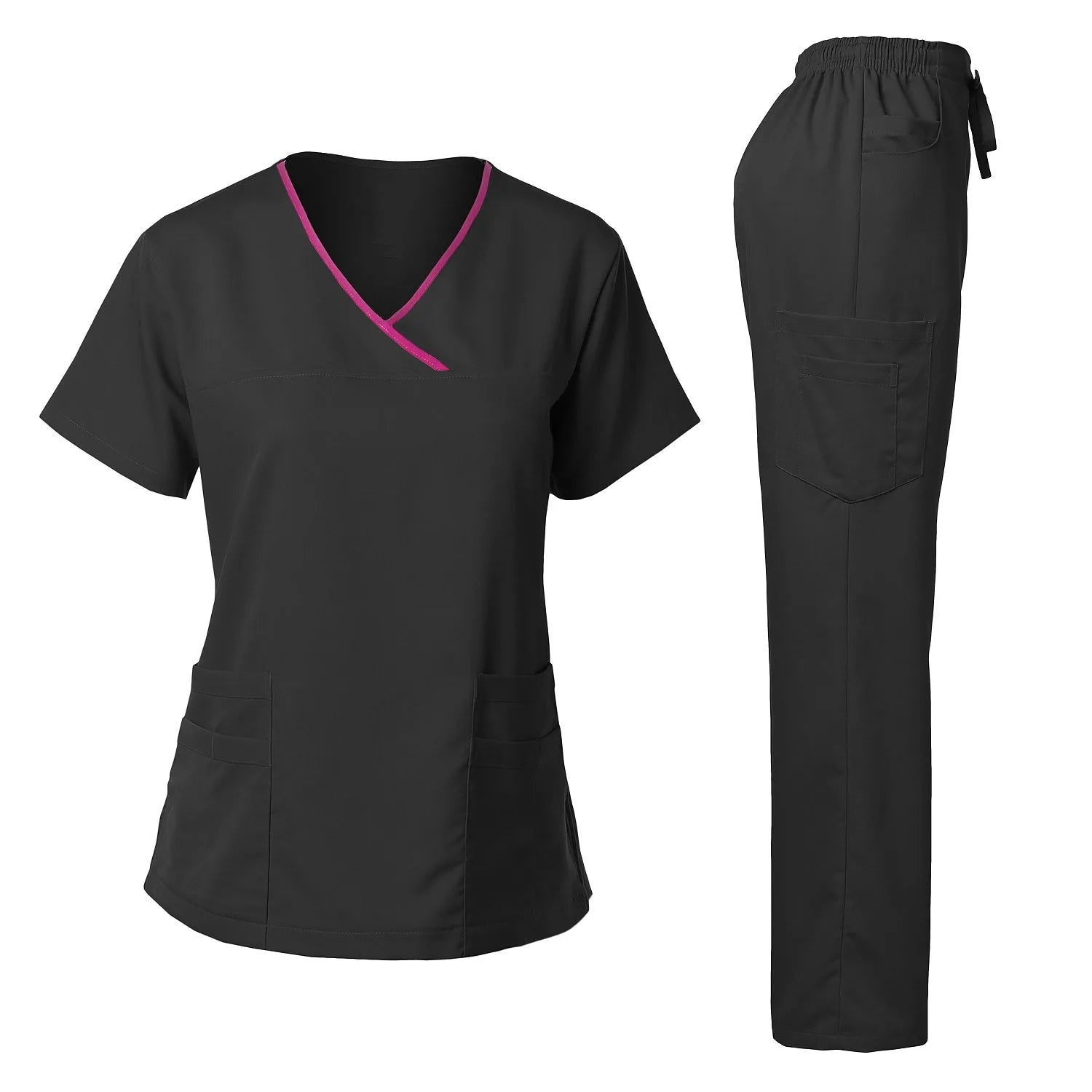 Women's Plain Surgical Scrub Set Angela + GIFT
