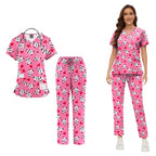 Women's Printed Surgical Scrub Set Marcia