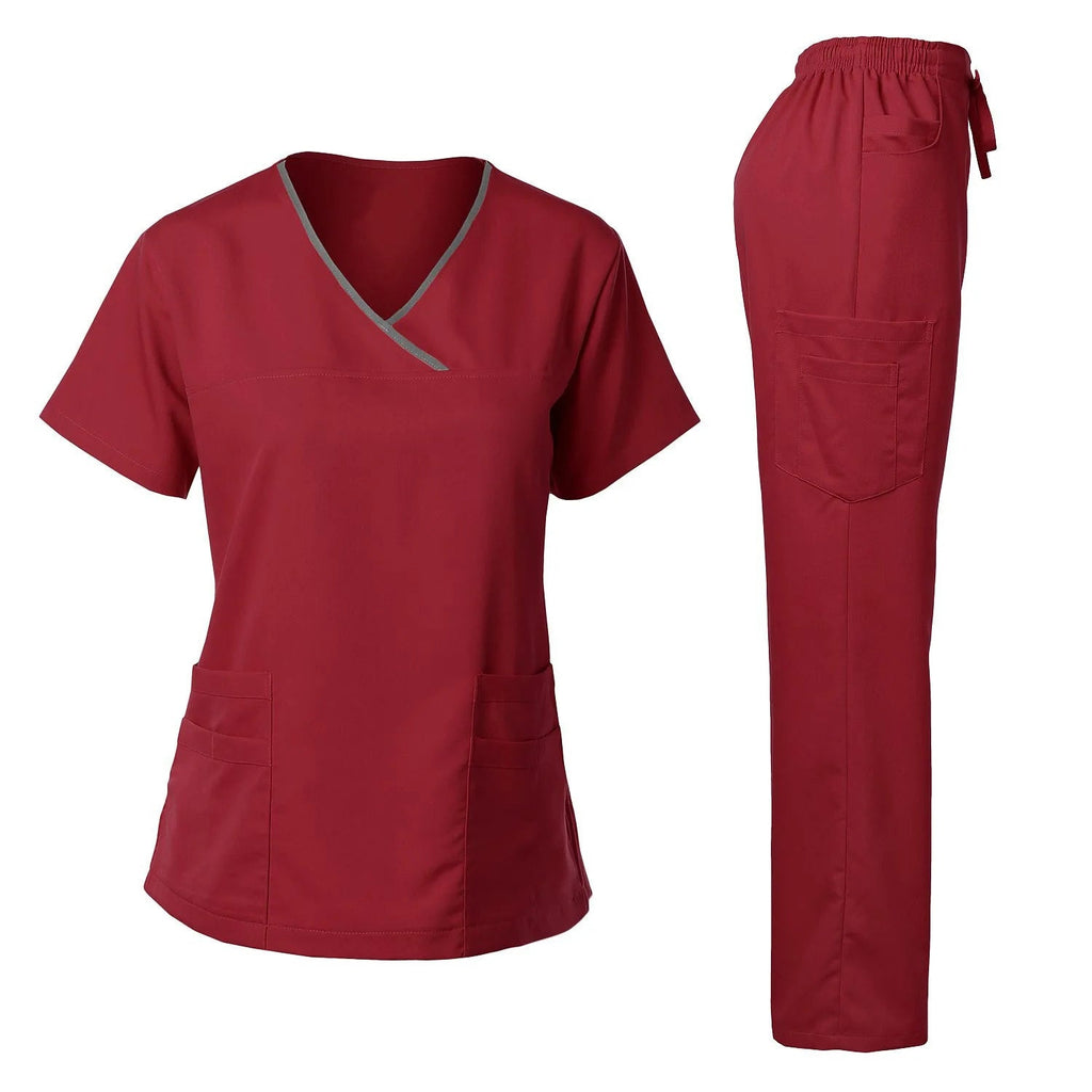 Women's Plain Surgical Scrub Set Angela + GIFT