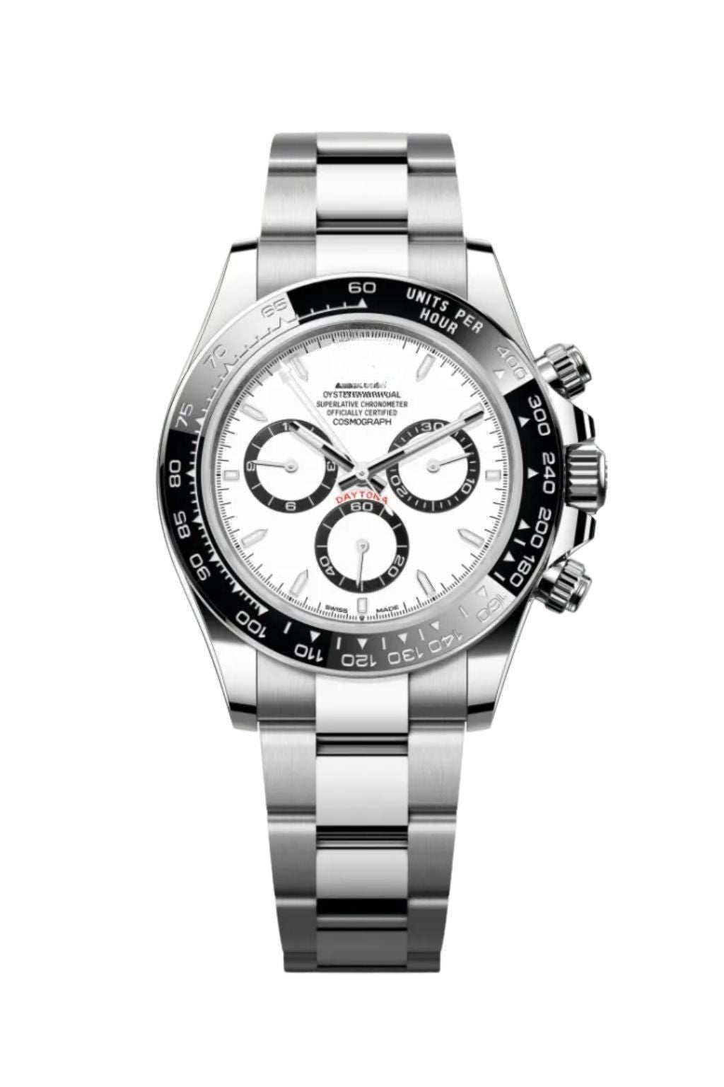 Daytona 40mm Panda White Dial 16500LN