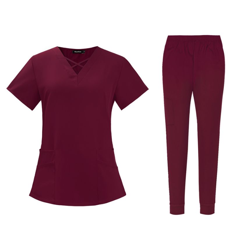 Women's Plain Surgical Scrub Set Nayra