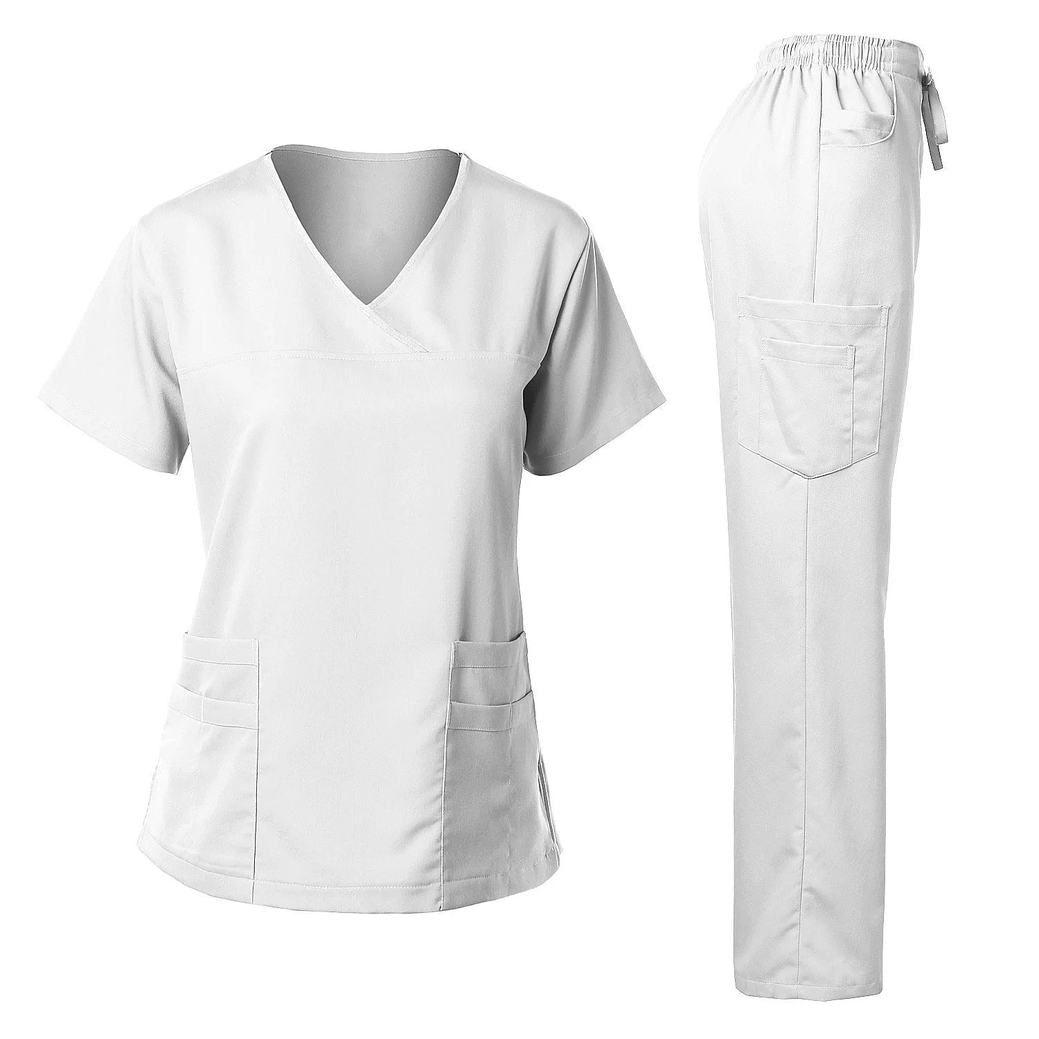 Women's Plain Surgical Scrub Set Angela + GIFT