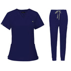 Women's Plain Jogger Surgical Scrub Set Carla