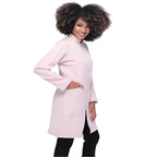 Women's Cuffed Zip Lab Coat Vania