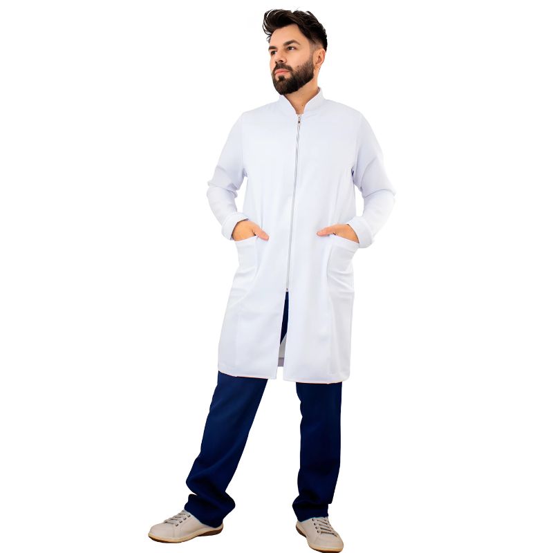 Men's Zip Lab Coat André