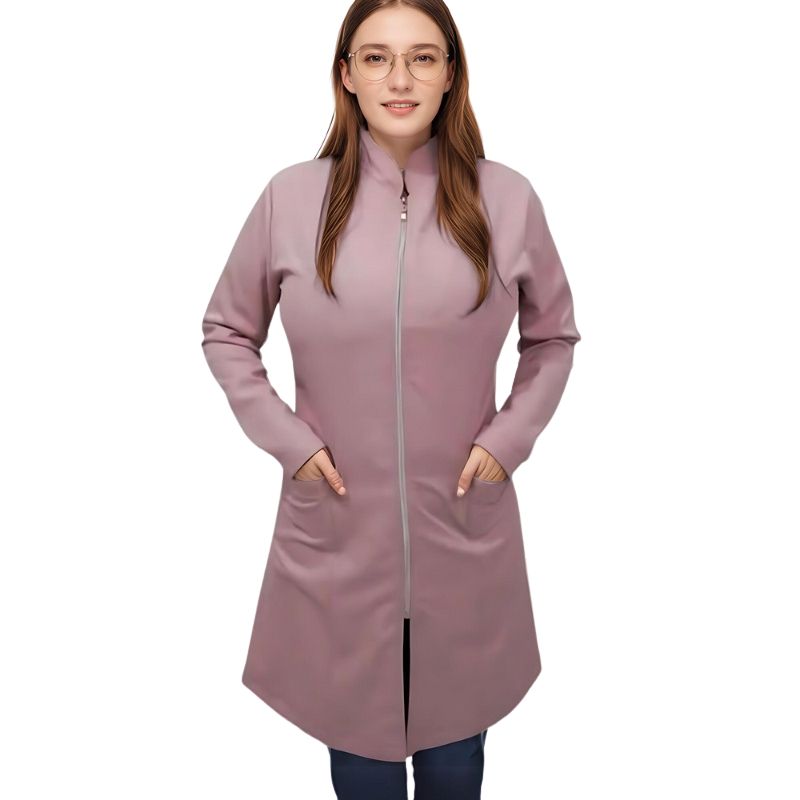 Karoline Women's Zip Lab Coat