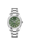 Oyster Datejust 36 Olive Green Palm 126200