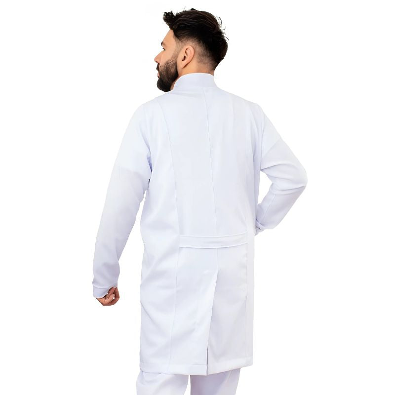 Men's Zip Lab Coat André
