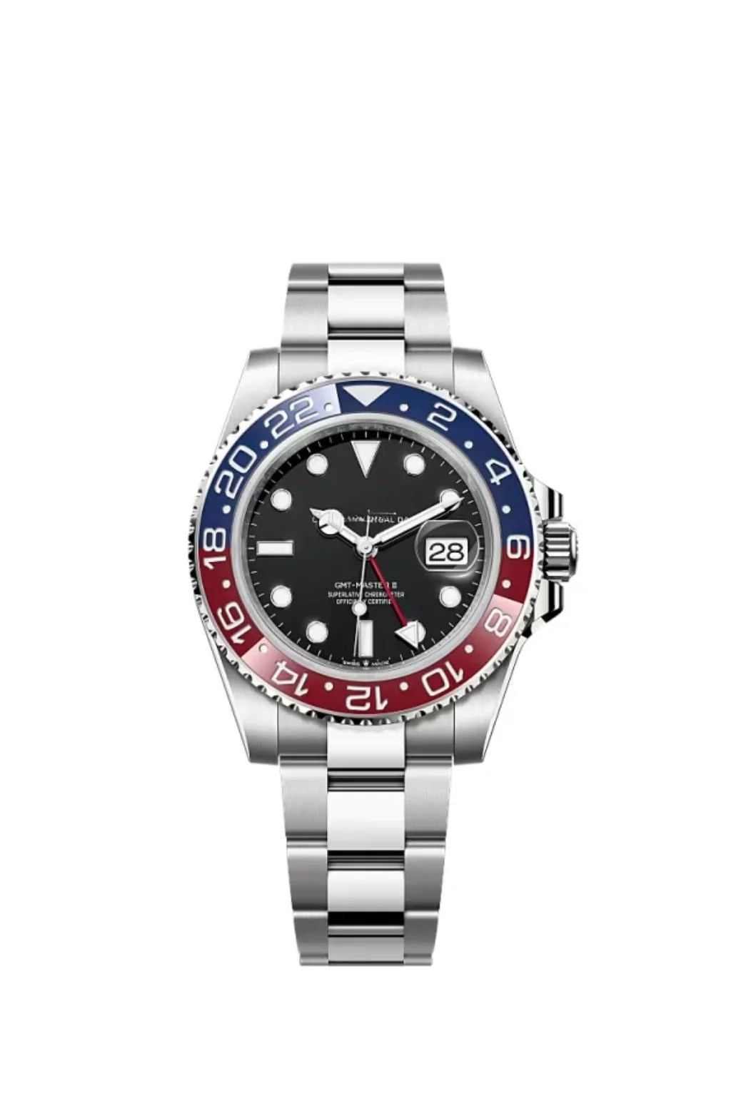 GMT-Master II 126710BLRO Pepsi Oyster-Band