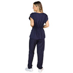Scrub Feminino Pijama Cirúrgico Liso Paula + Bordado