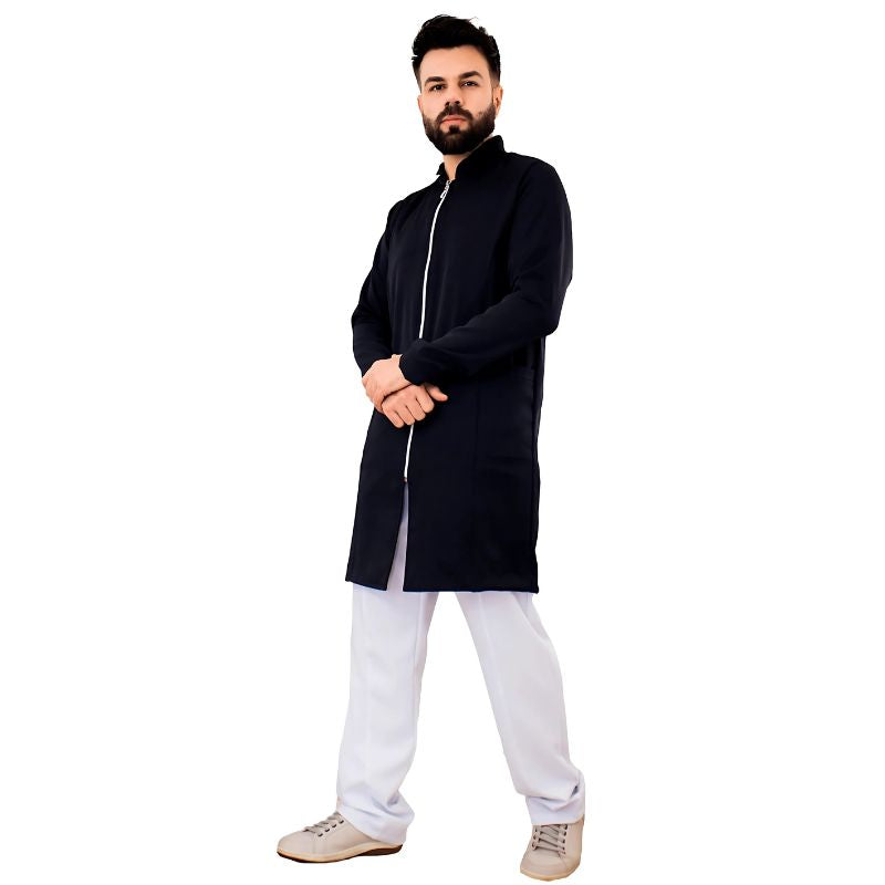 Men's Zip Lab Coat André