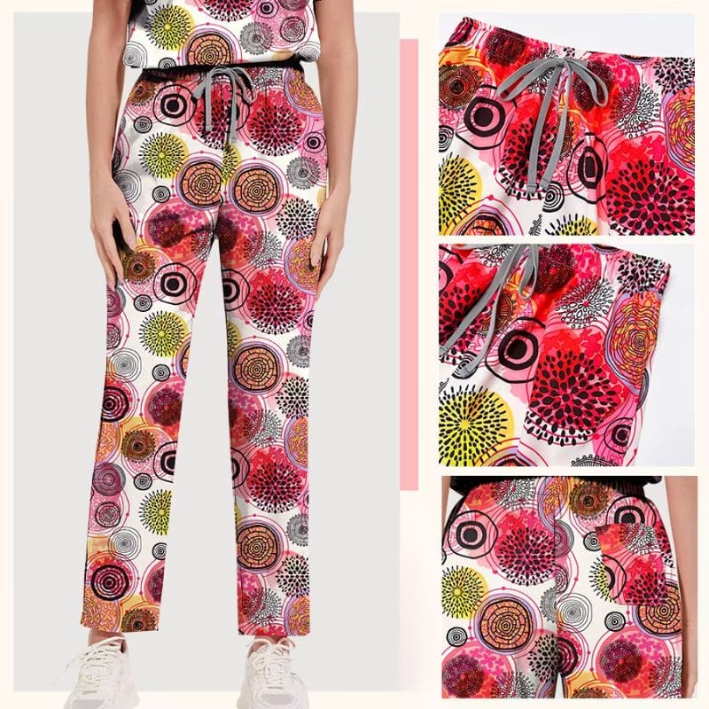 Women's Printed Surgical Scrub Set Marcia