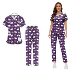 Women's Printed Surgical Scrub Set Marcia