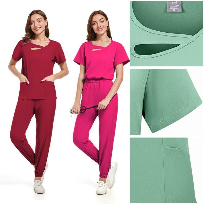 Women's Plain Surgical Scrub Set Erica