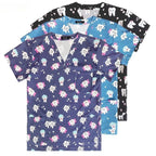 Men's Printed Dentistry Scrub Top