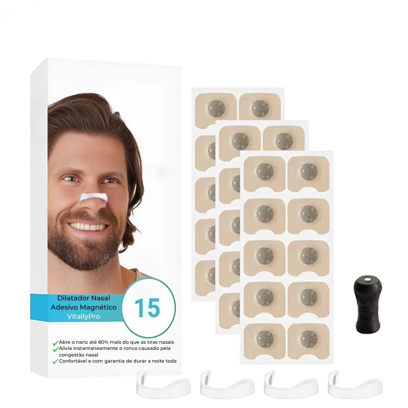 Magnetic Adhesive Nasal Dilator VitallyPro