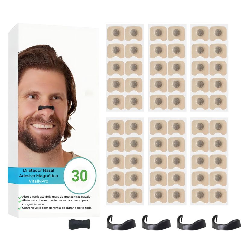 Magnetic Adhesive Nasal Dilator VitallyPro