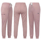 Men's Plain Gray Jogger Surgical Scrub Set Carlos