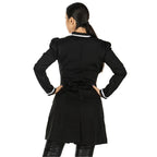 Jaleco Feminino Acinturado Gola Laço Flavia