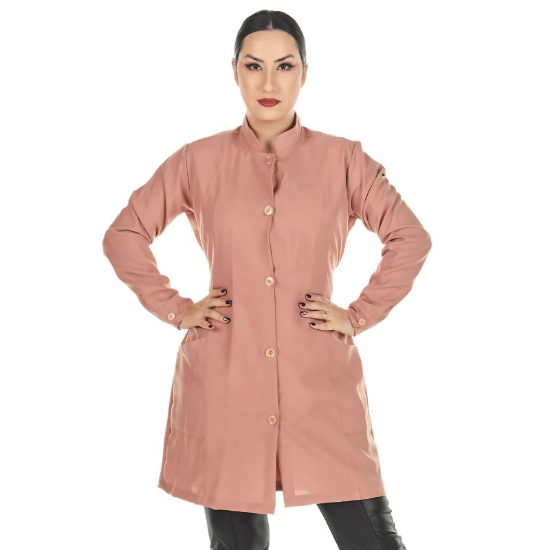 Katia Women's Fitted Lab Coat