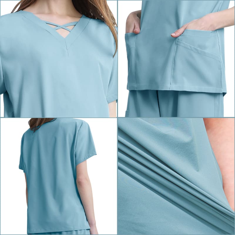 Women's Plain Surgical Scrub Set Nayra
