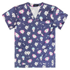 Men's Printed Dentistry Scrub Top
