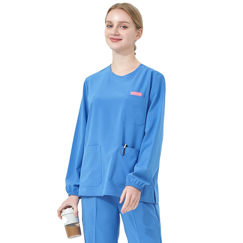 Women's Plain Surgical Scrub Set Luiza