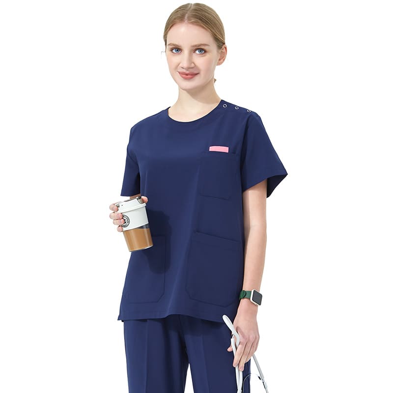 Women's Plain Surgical Scrub Set Luiza