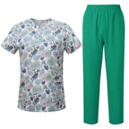 Women's Printed Animal Surgical Scrub Set