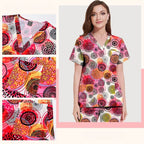 Women's Printed Surgical Scrub Set Marcia