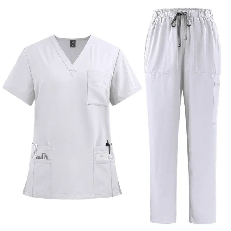 Women's Plain Surgical Scrub Set Catia