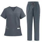 Women's Plain Surgical Scrub Set Catia