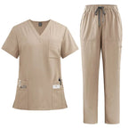 Women's Plain Surgical Scrub Set Catia