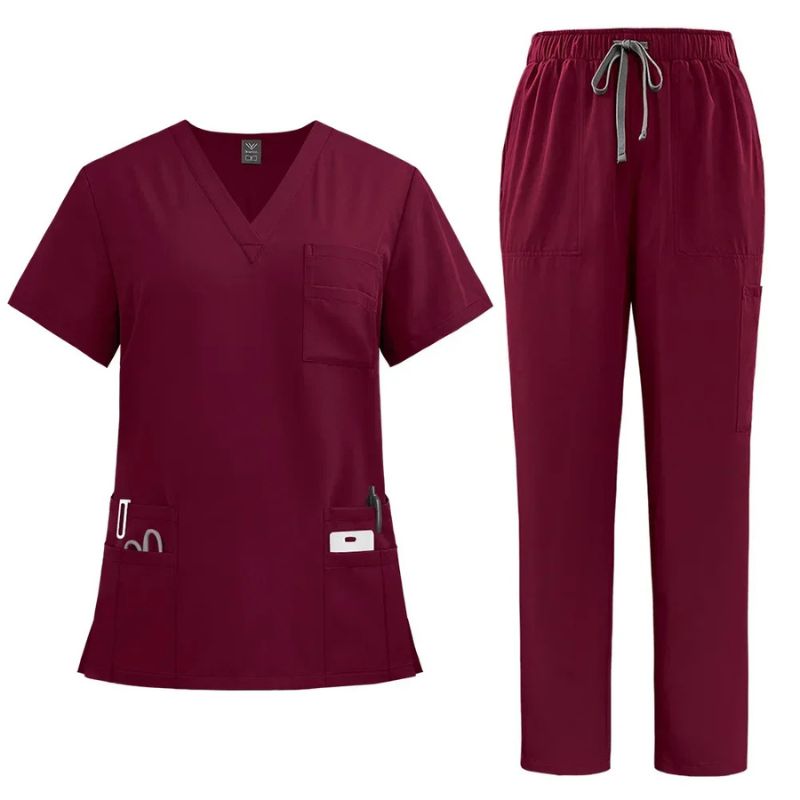 Women's Plain Surgical Scrub Set Catia + GIFT