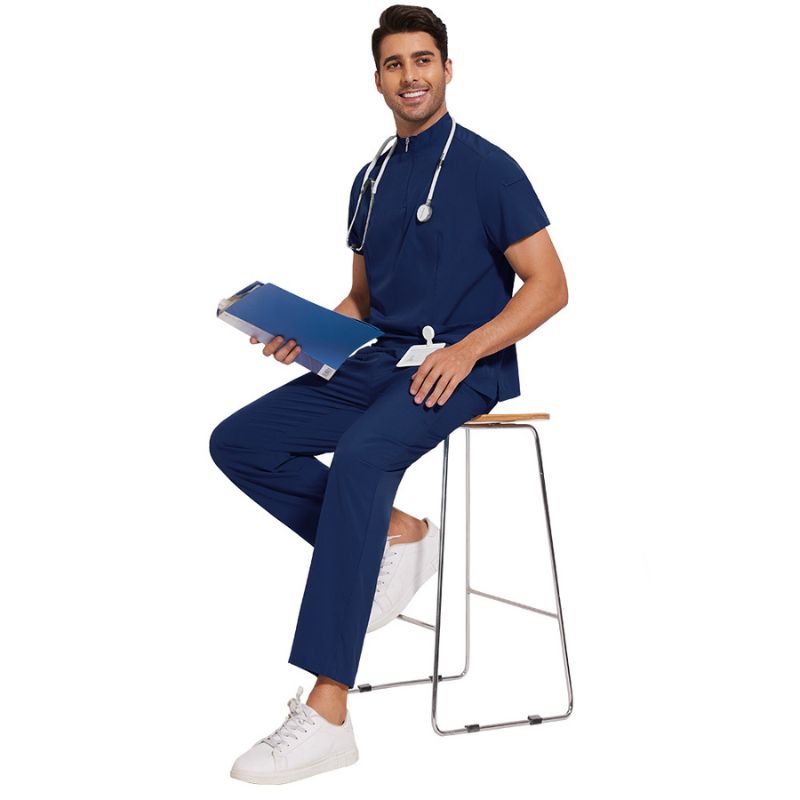 Men's Plain Surgical Scrub Set Flavio