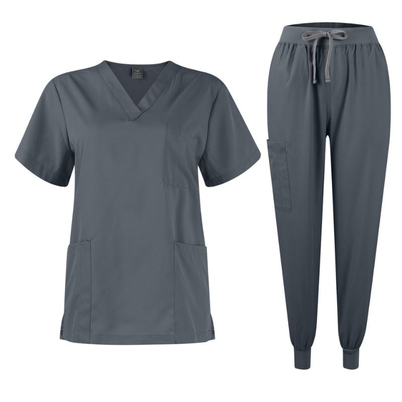 Men's Plain Jogger Surgical Scrub Set