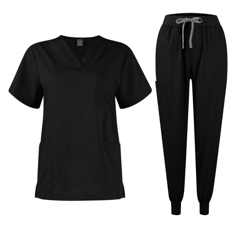 Men's Plain Jogger Surgical Scrub Set