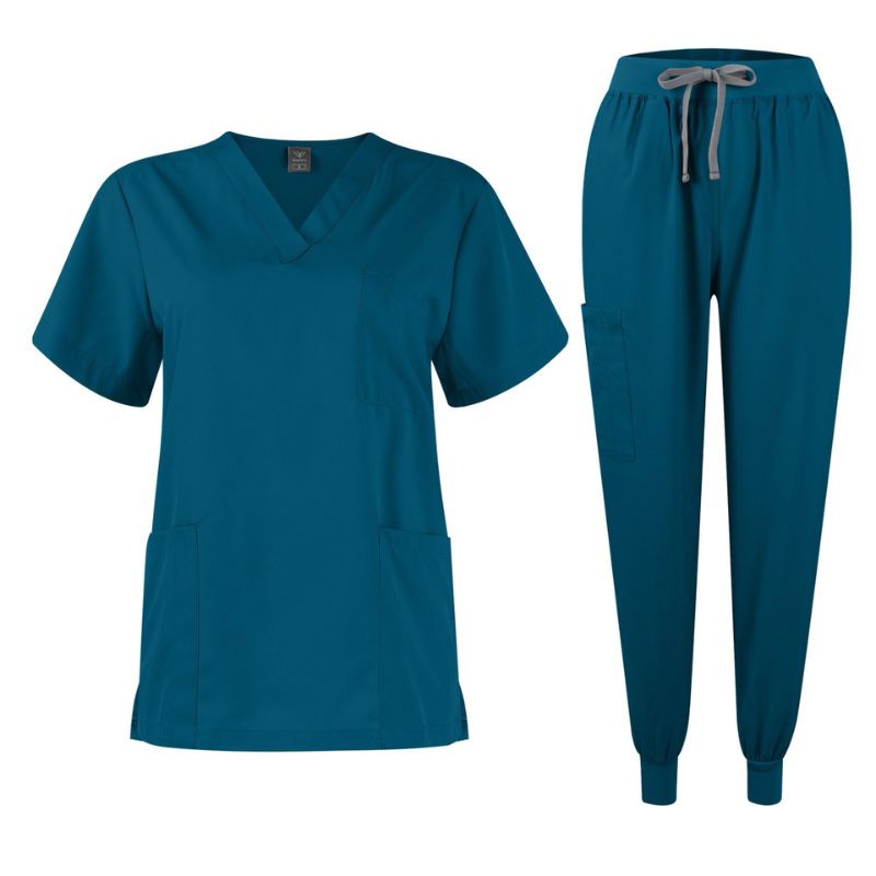 Men's Plain Jogger Surgical Scrub Set