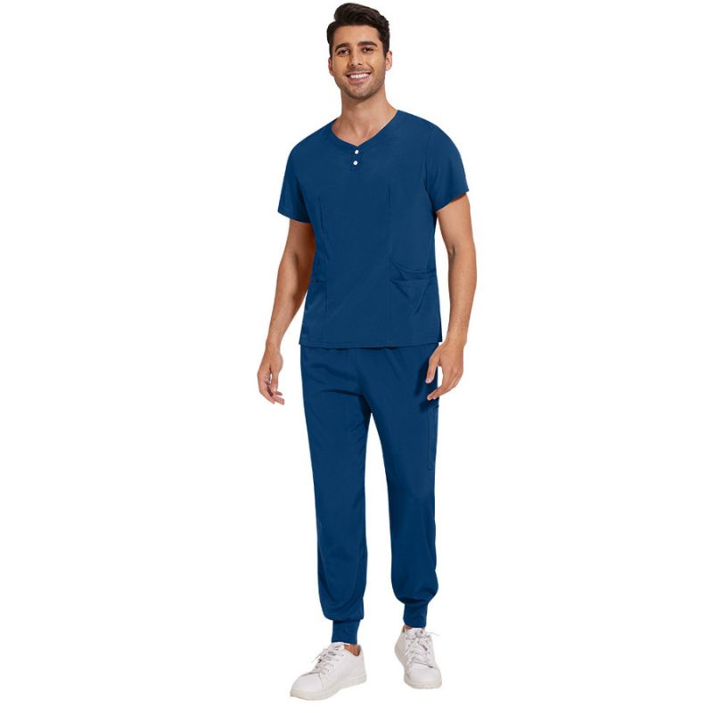 Men's Plain Jogger Surgical Scrub Set Hugo